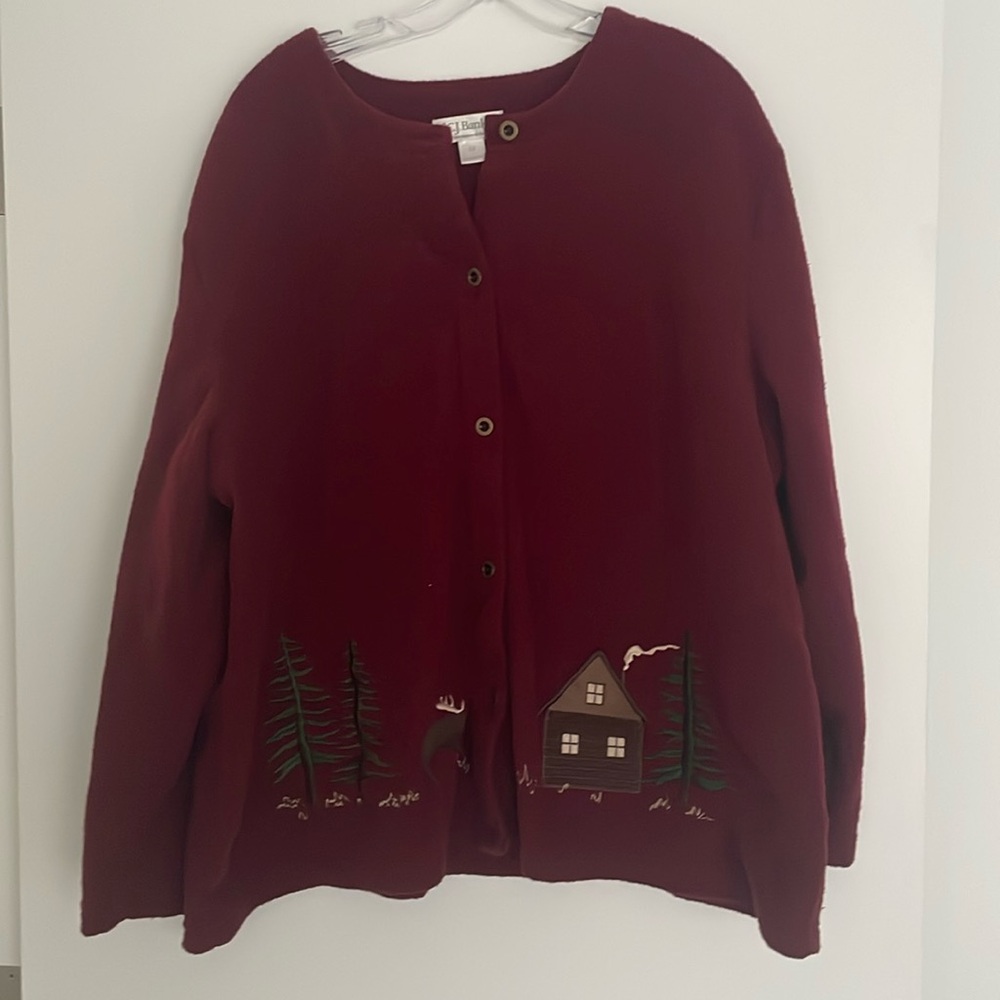 CJ Banks size 2X sweater. 100% polyester